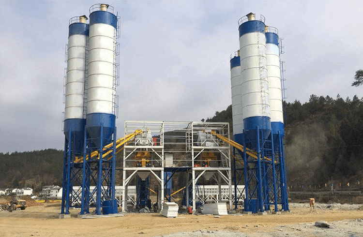 HZS120 Concrete Batching Plant