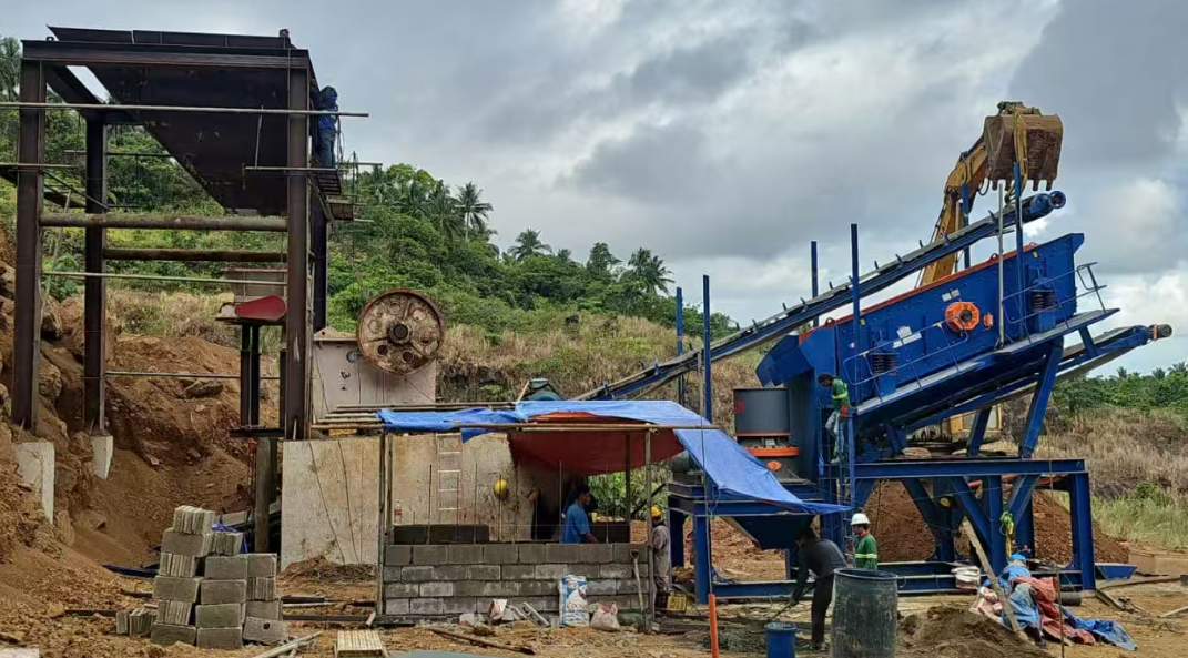 50-80 tph mobile tyre stone crusher plant in Bicol ,Philippins 